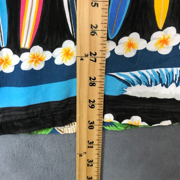 Vtg Kahala Ron Anderson Hawaiian Shirt Men XL Aloha Surf Board Beach Art USA - Picture 9 of 15